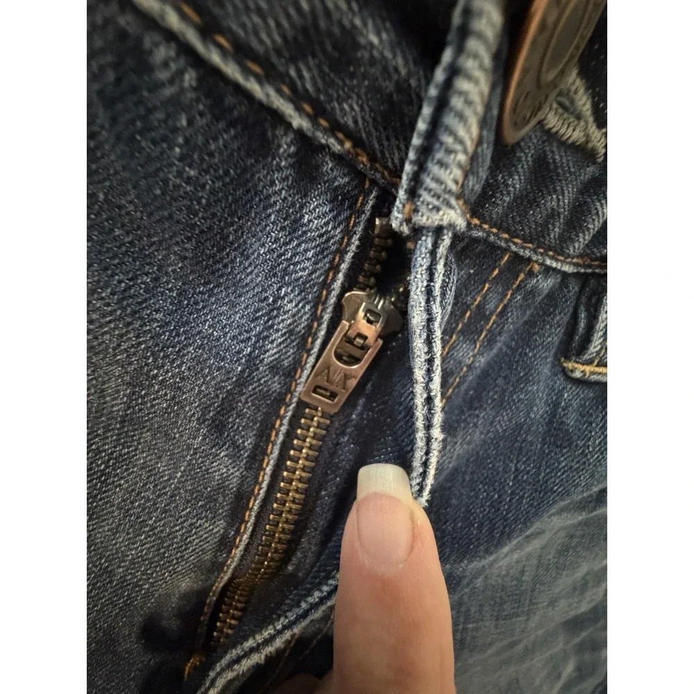 Armani Exchange‎ Jeans A|X Men Straight Leg 32 R 32 Inseam 2014 Y2K 100% Cotton
